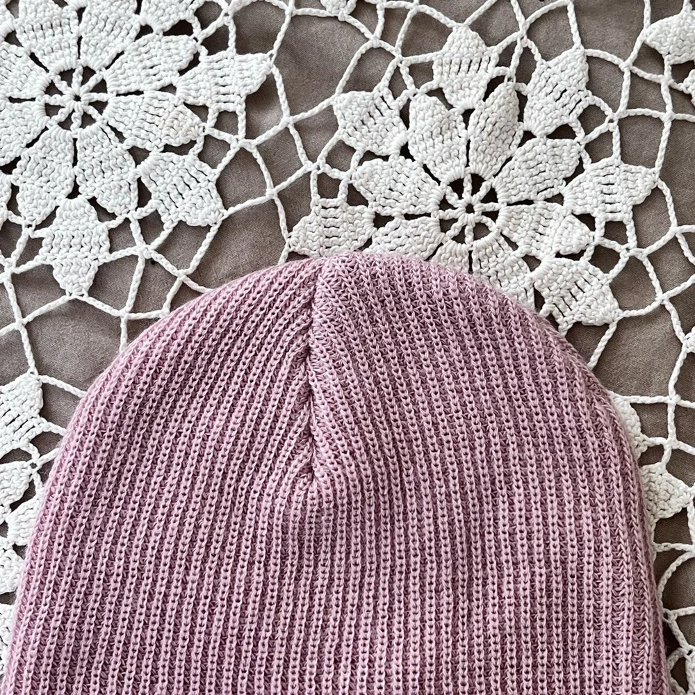 Columbia | Like new women’s pink ribbed knit beanie